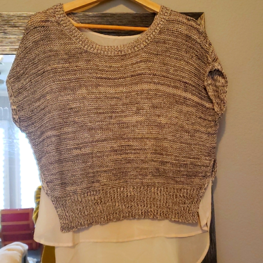 Short sleeve knit